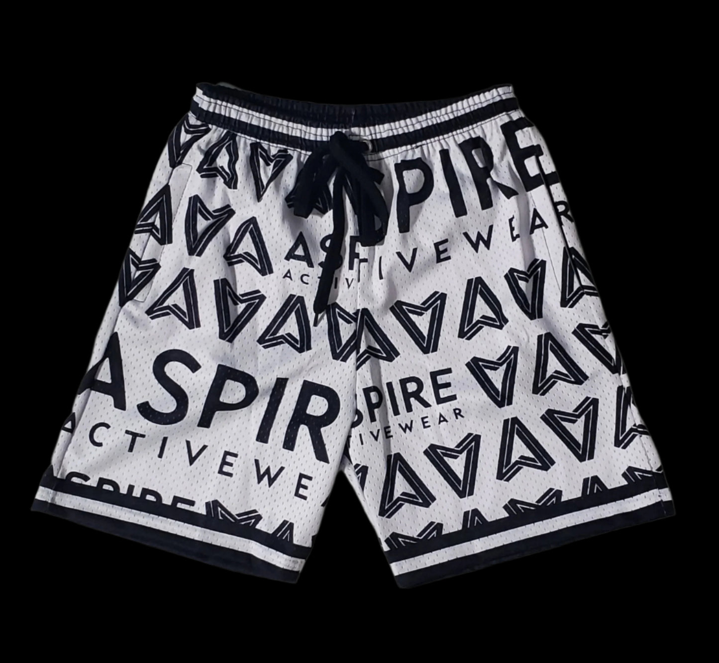 ASPIRE Mesh Hoppers Short I White