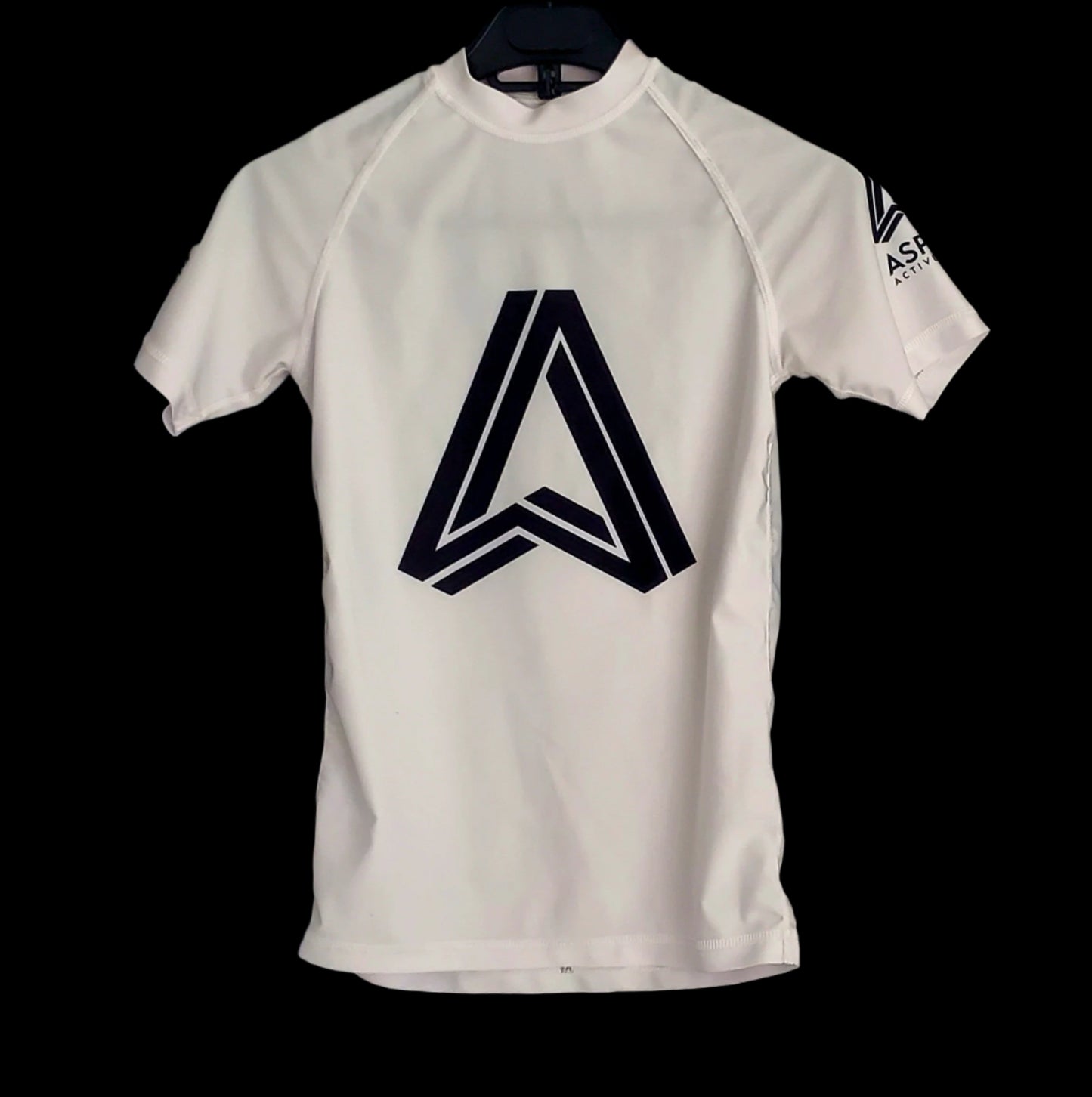 ASPIRE ELITE Performance Compression T-Shirt I White