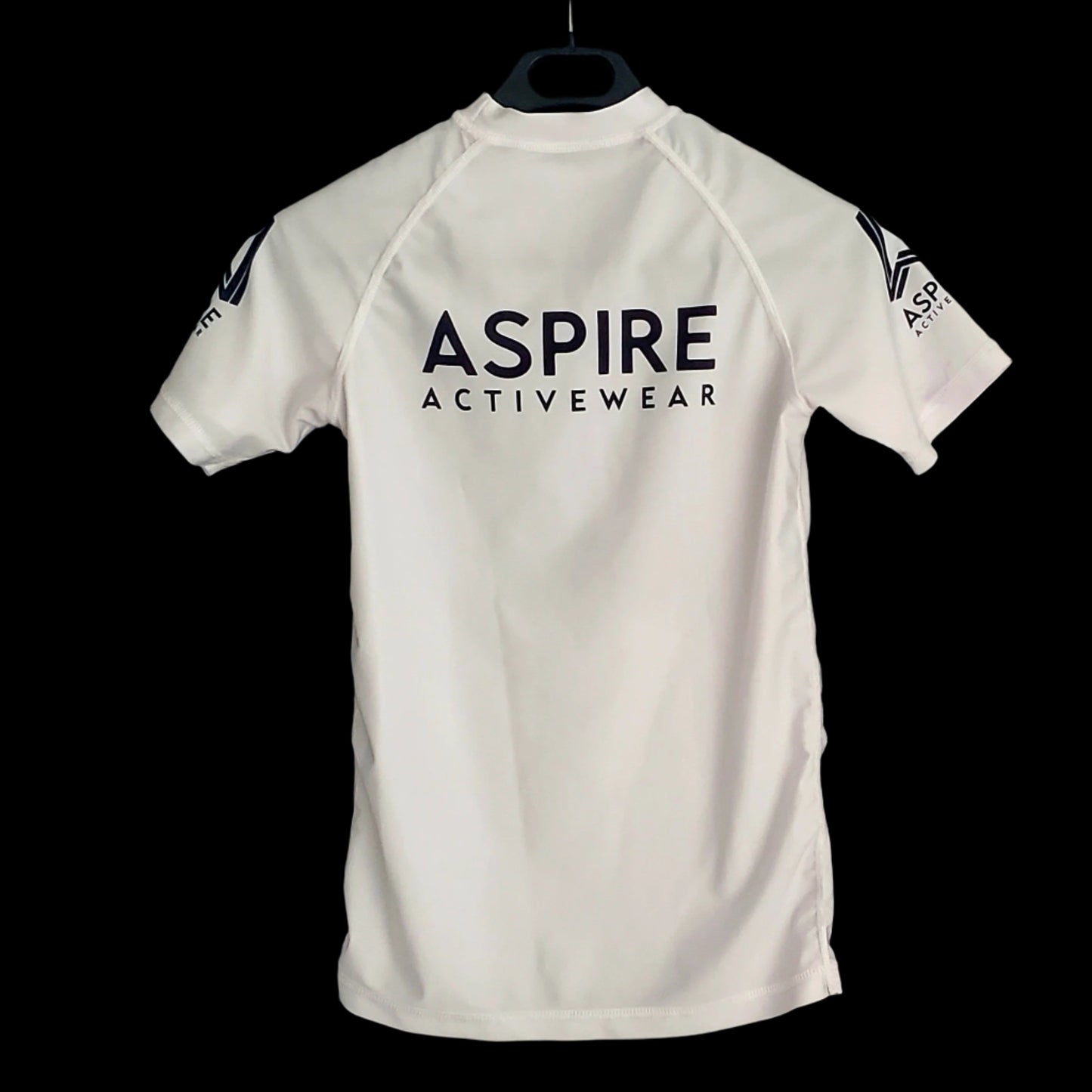 ASPIRE ELITE Performance Compression T-Shirt I White