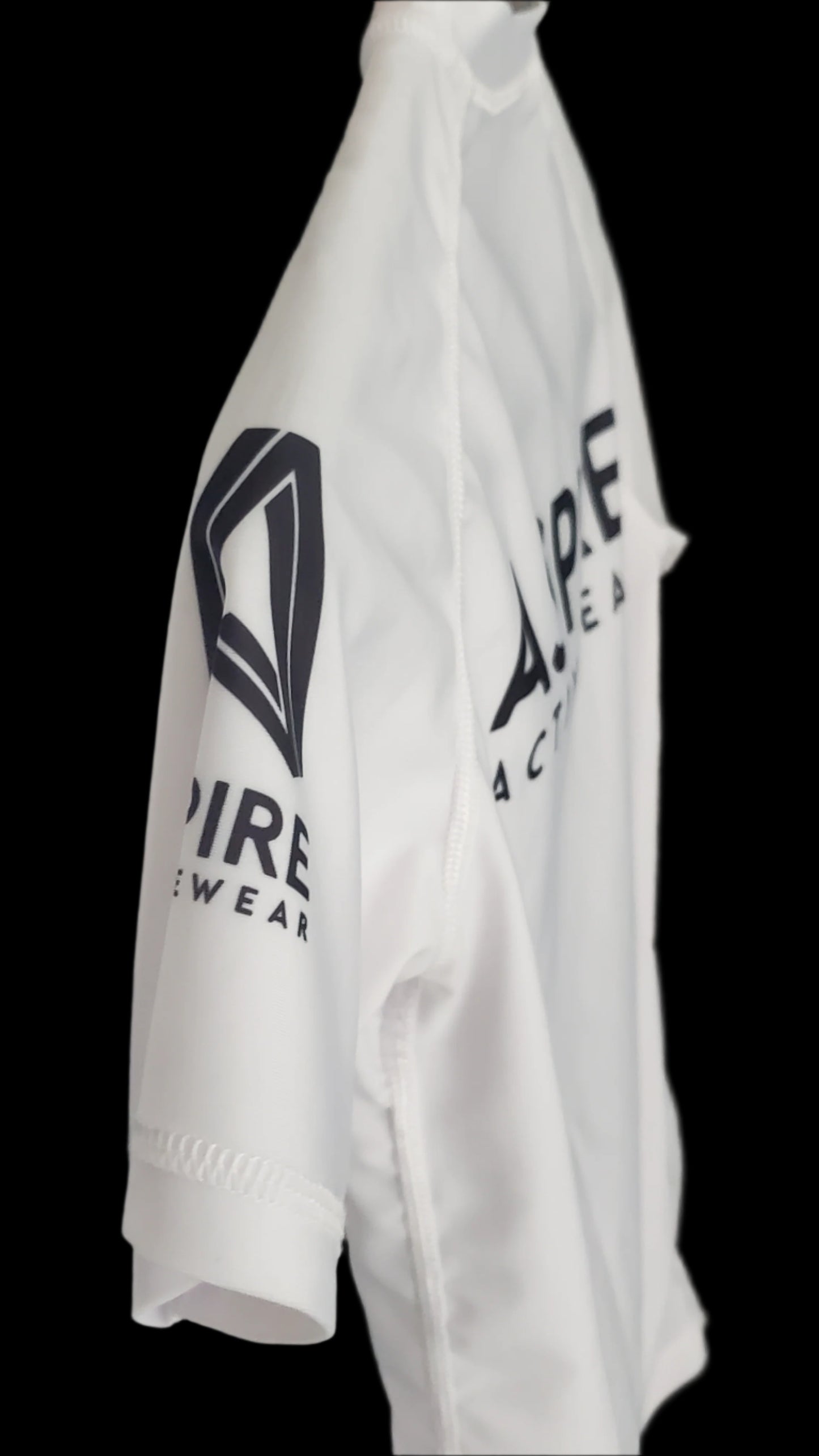 ASPIRE ELITE Performance Compression T-Shirt I White