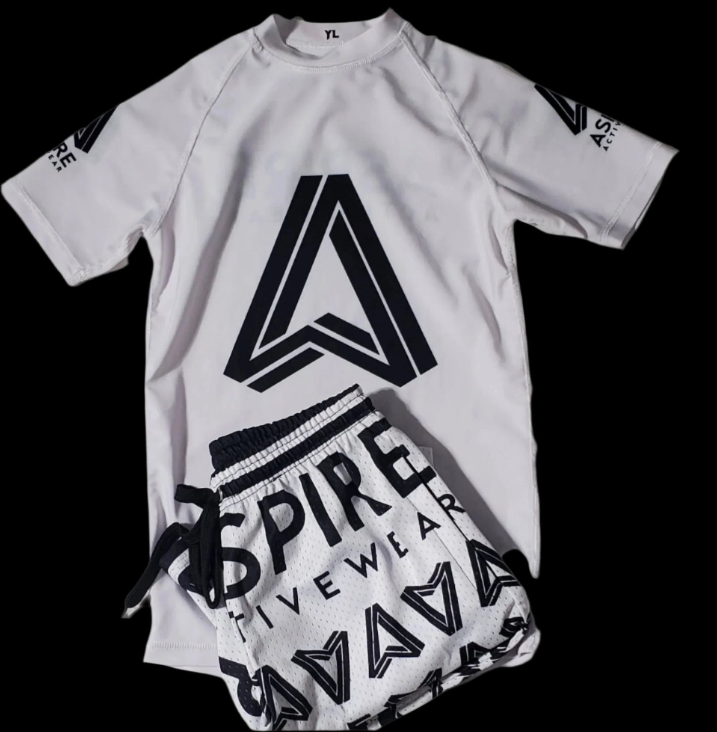 ASPIRE ELITE Hoopers Shirt & Short l White