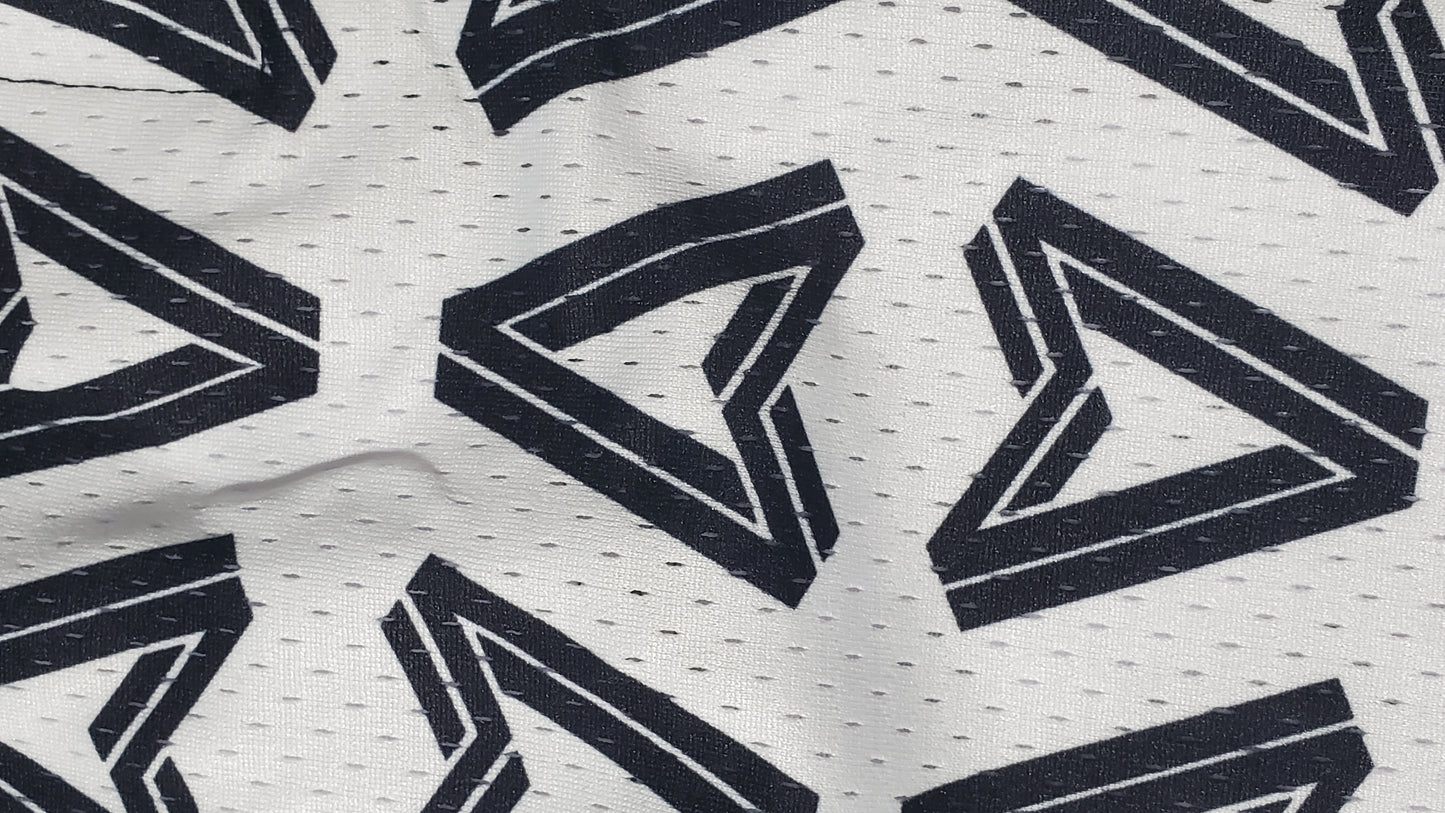 ASPIRE Mesh Hoppers Short I White