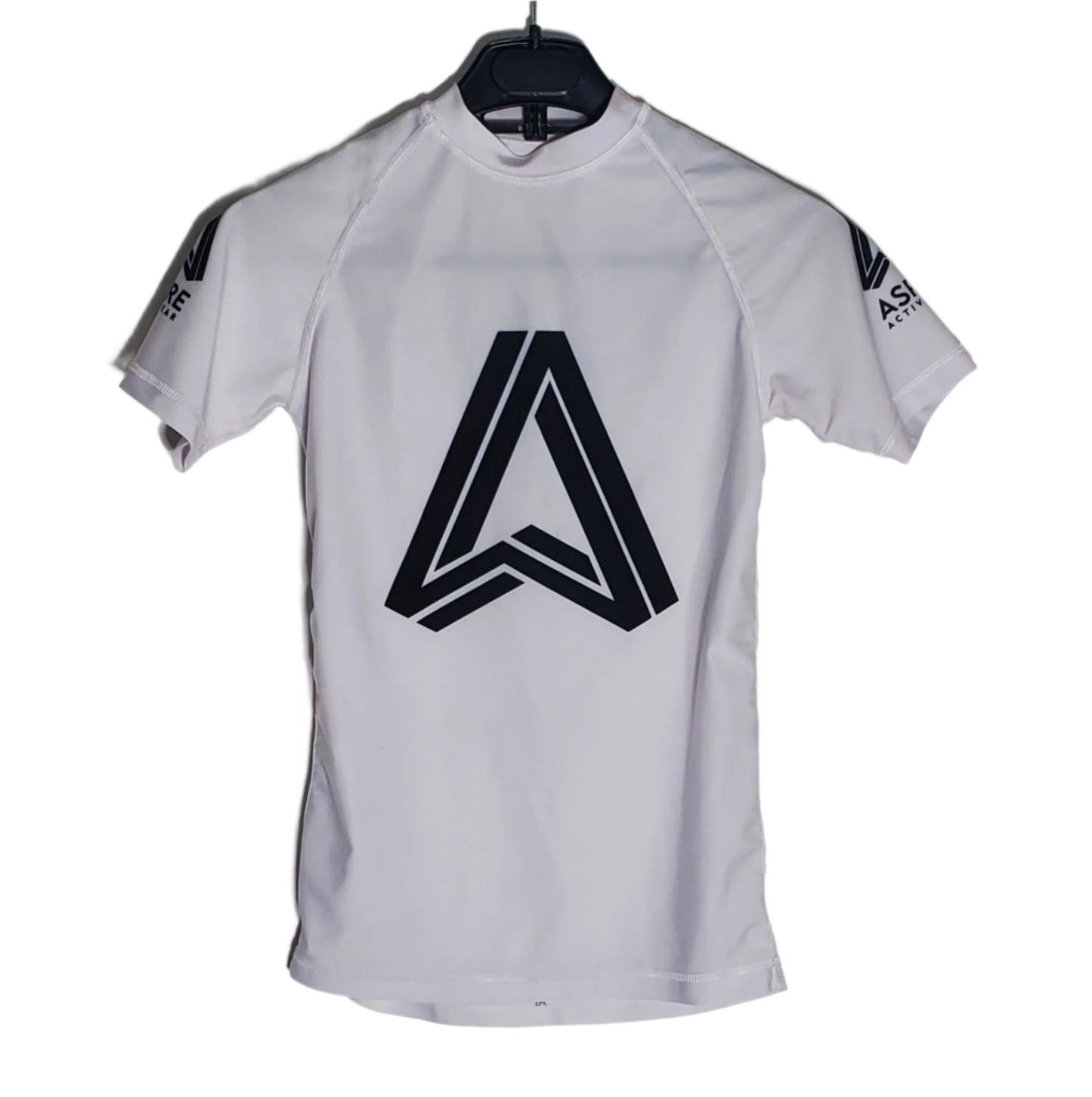 ASPIRE ELITE Performance Compression T-Shirt I White