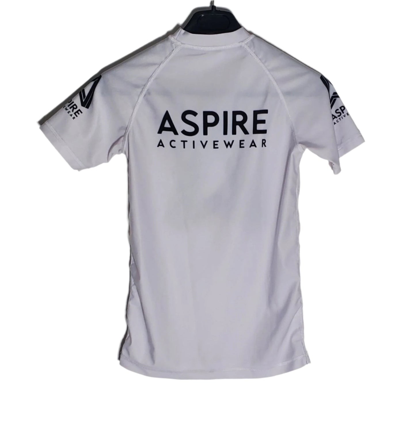 ASPIRE ELITE Performance Compression T-Shirt I White