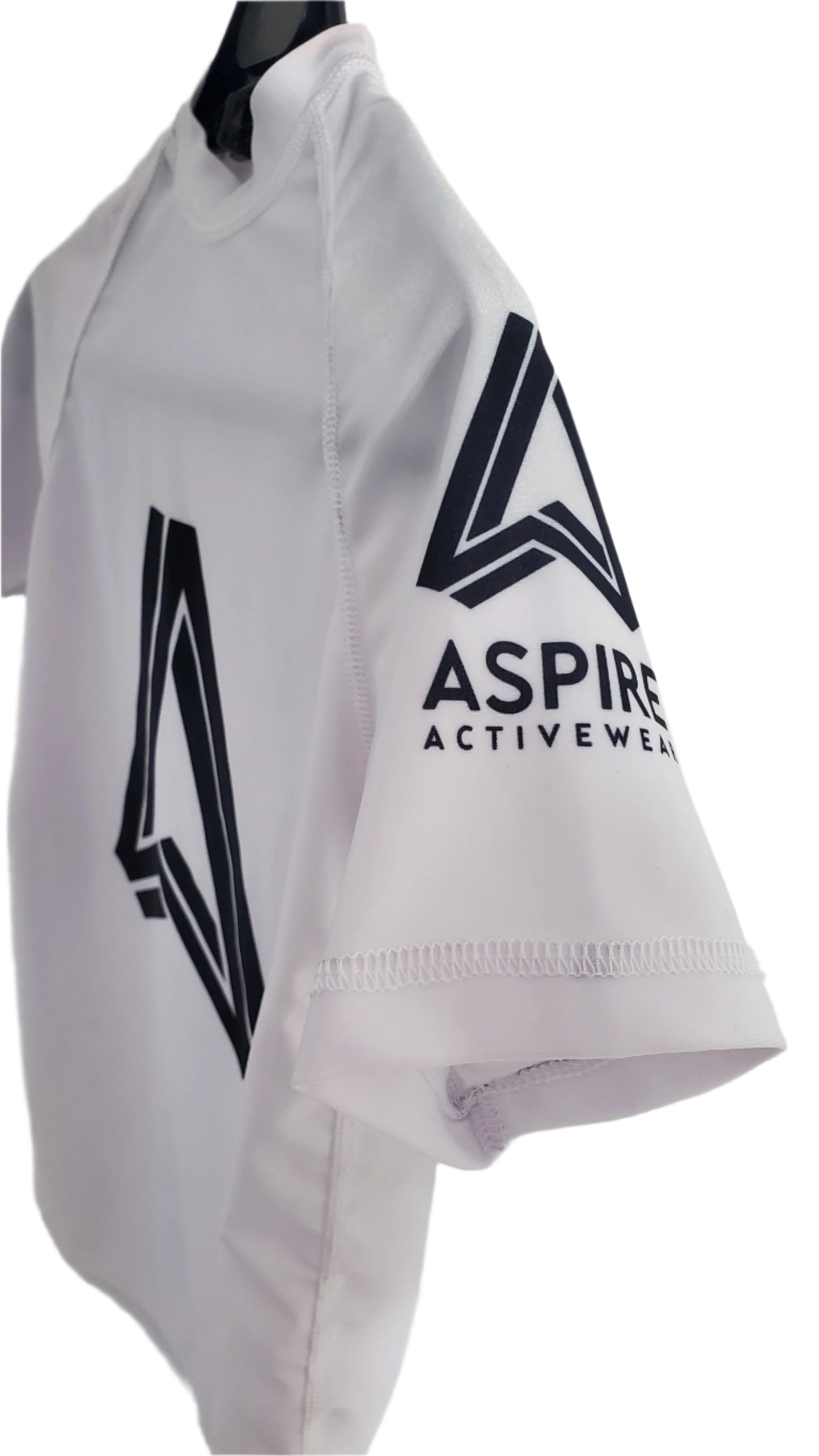 ASPIRE ELITE Performance Compression T-Shirt I White