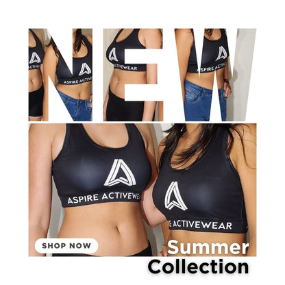 ASPIRE ESSENTIAL Performance Set. Short & Bra l Black